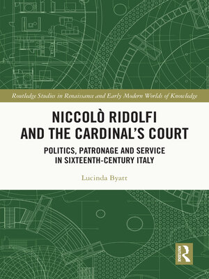 cover image of Niccolò Ridolfi and the Cardinal's Court